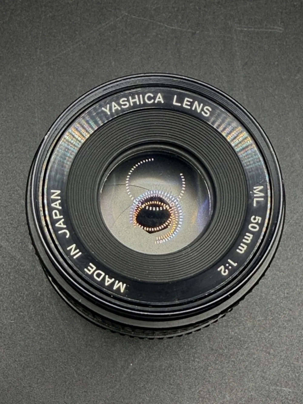 Yashica ML 50mm 1:2 Camera Lens Photography Equipment Made in Japan